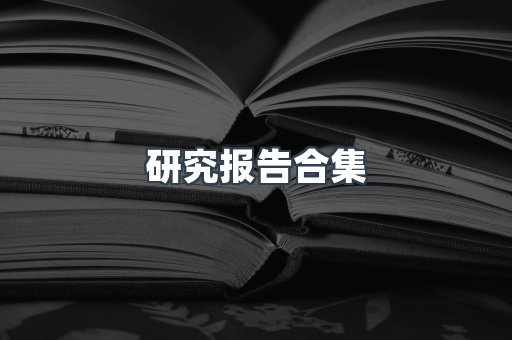 研究报告合集